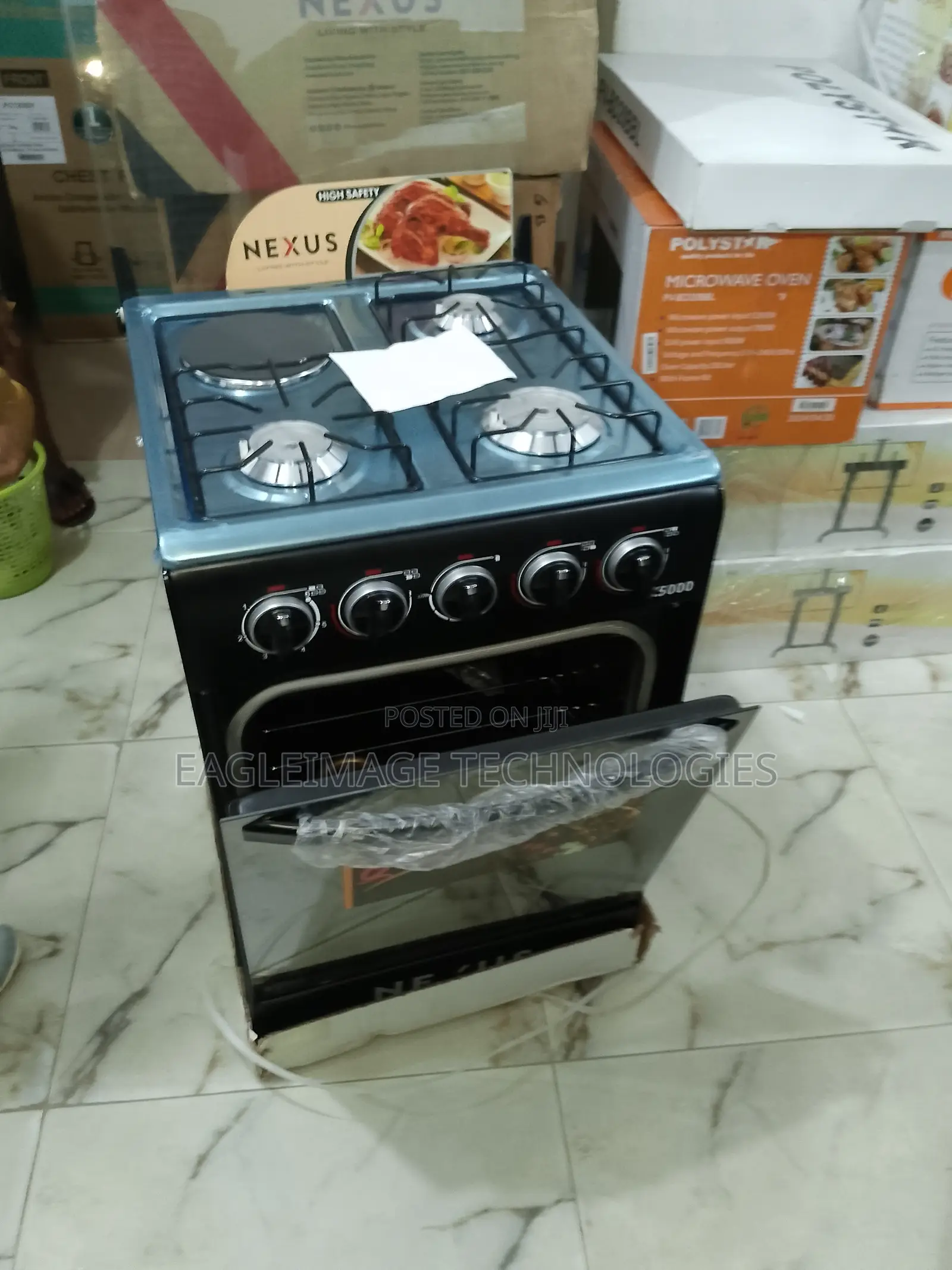 Perfectly Made Nexus 3+1 Electric Gas Cooker(Nx-5055)