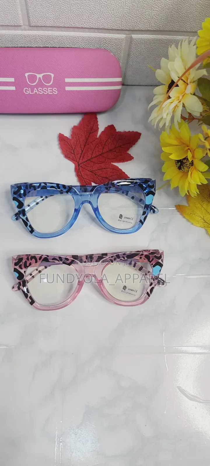 Uv Blue Light Blocking Extra Clear Eyeglass/Frame