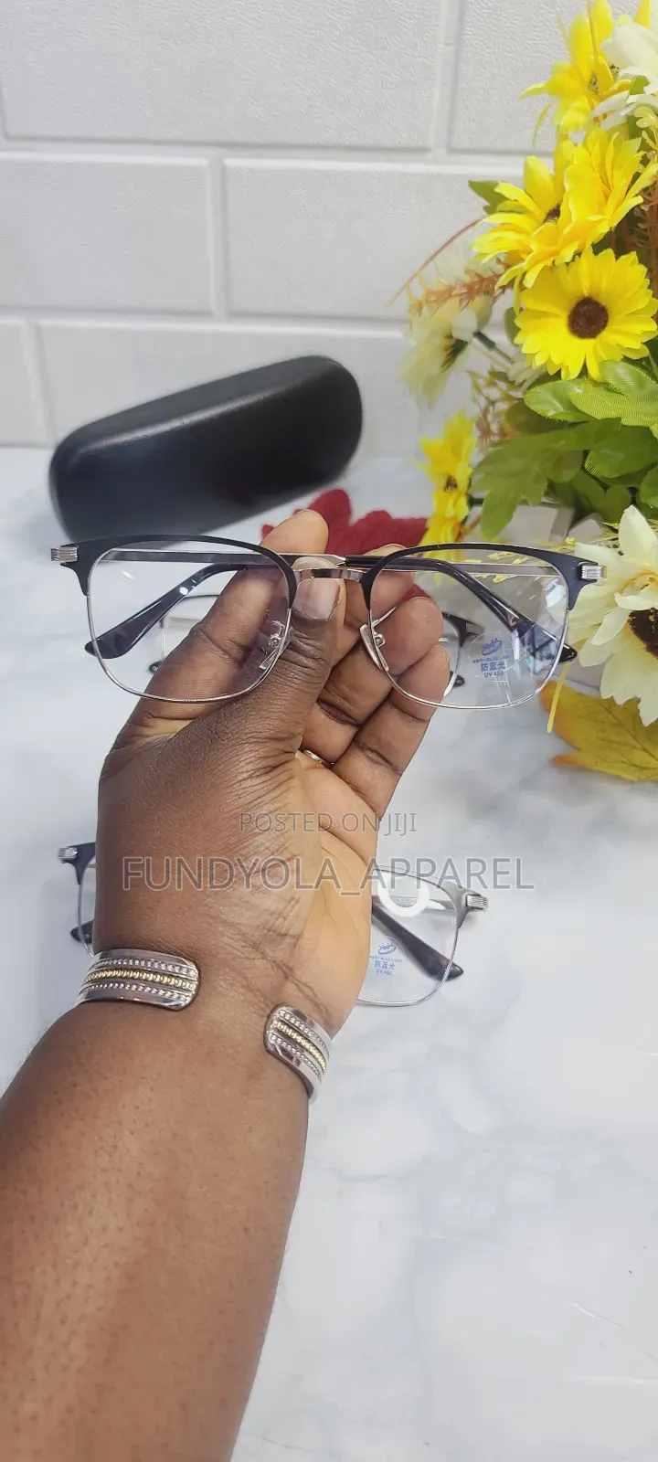 Square Shape Extra Clear Eyeglass