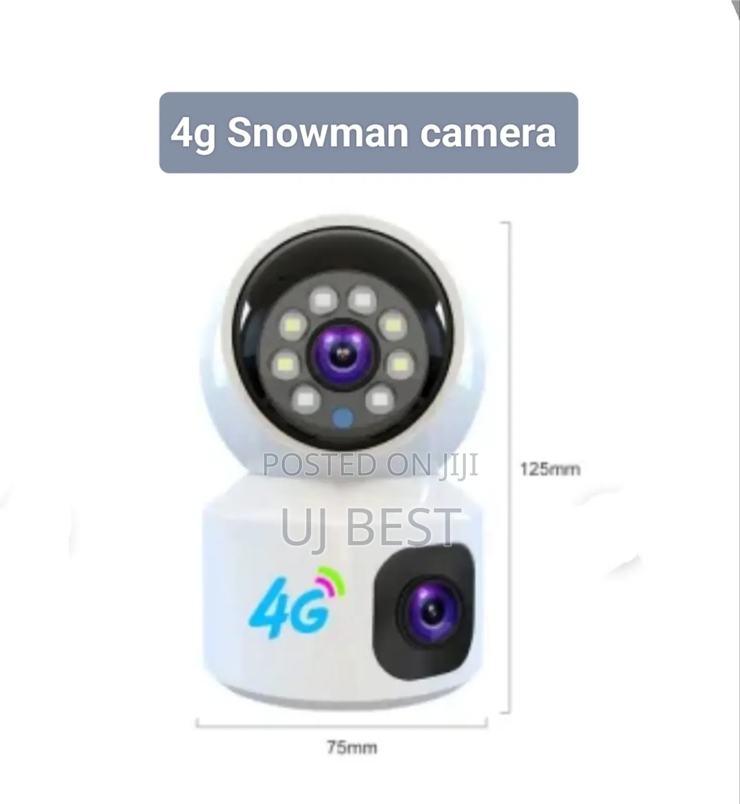V380 Double Lens Indoor - 4g Sim Card Network