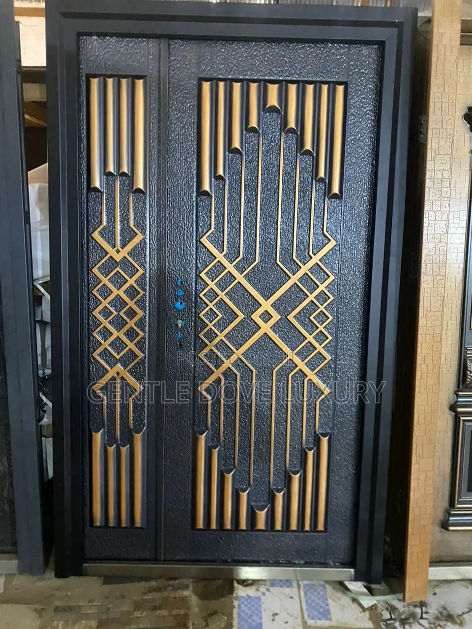 4ft By 7ft German Copper Cast Door