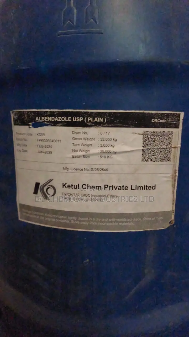 Albendazole USP,Plain