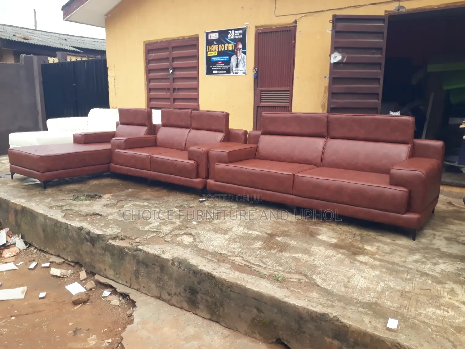 Sofa Set of Chair Three-Seater Double and Launcher