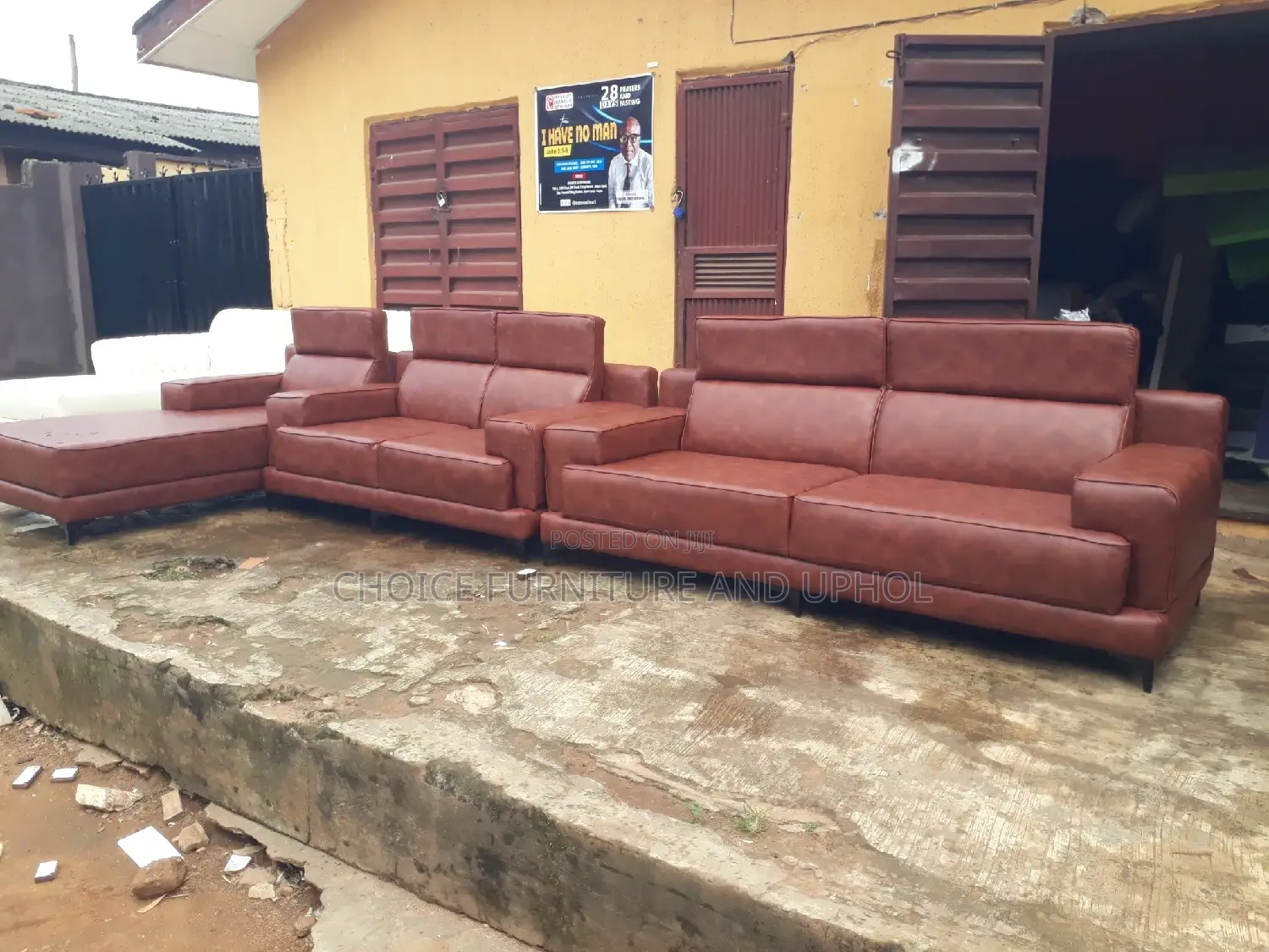 Sofa Set of Chair Three-Seater Double and Launcher