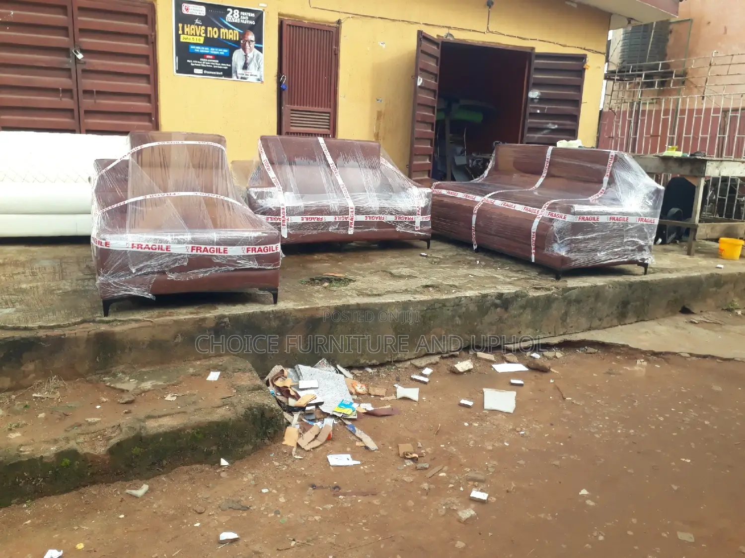 Sofa Set of Chair Three-Seater Double and Launcher