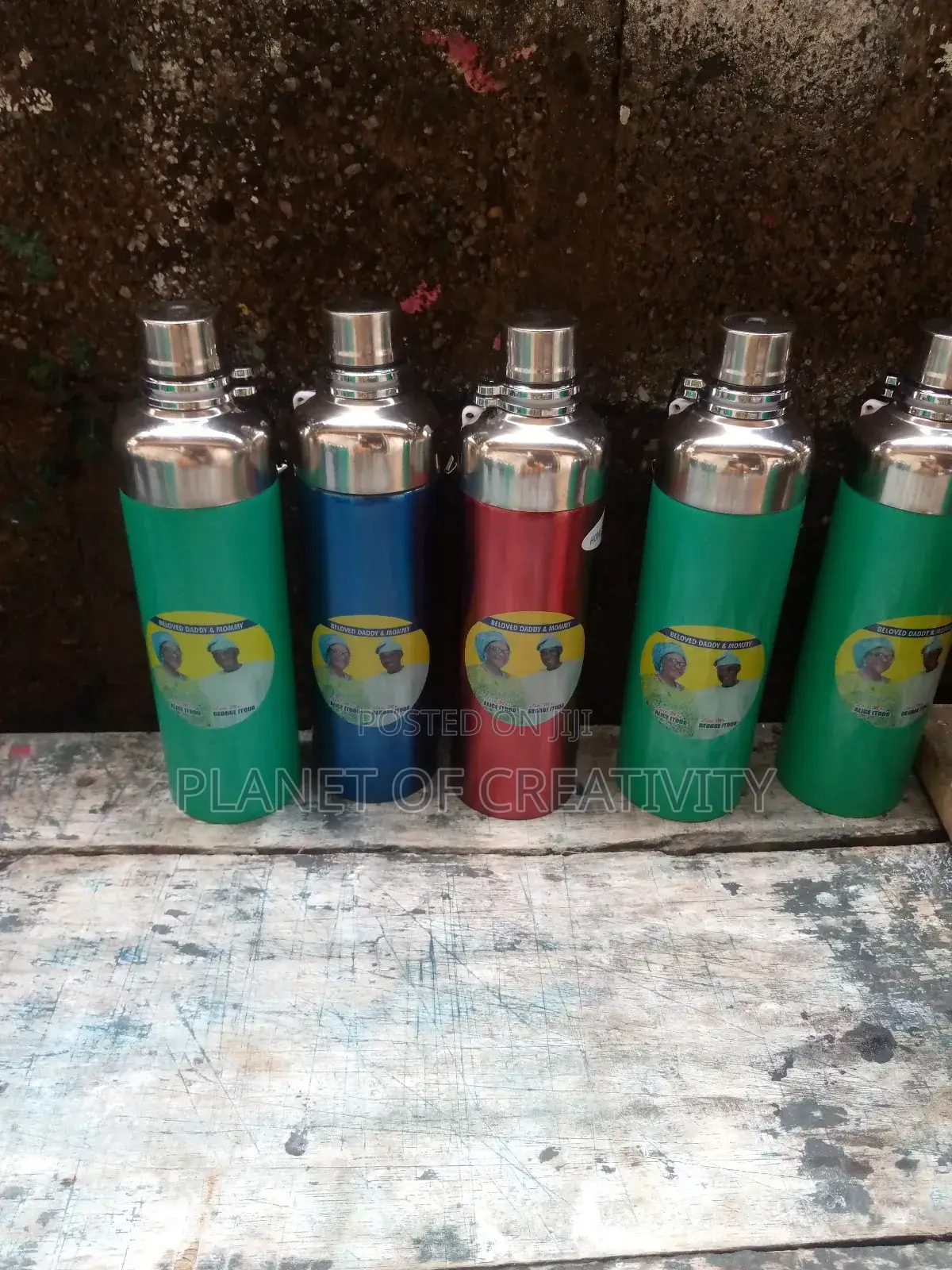 Customize Flask and Water Bottles