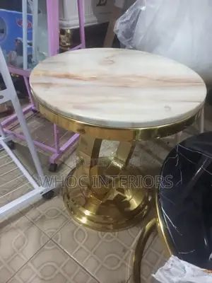 Mini Circular Luxury Center Table