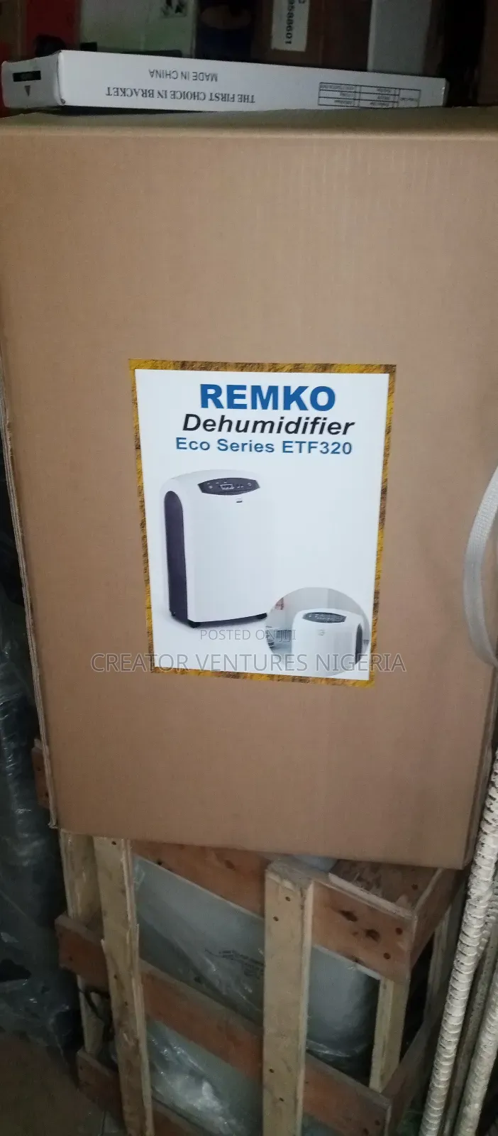 Dehumidifier Remko 32 Lts,Remove Mist,Waiters,Odours