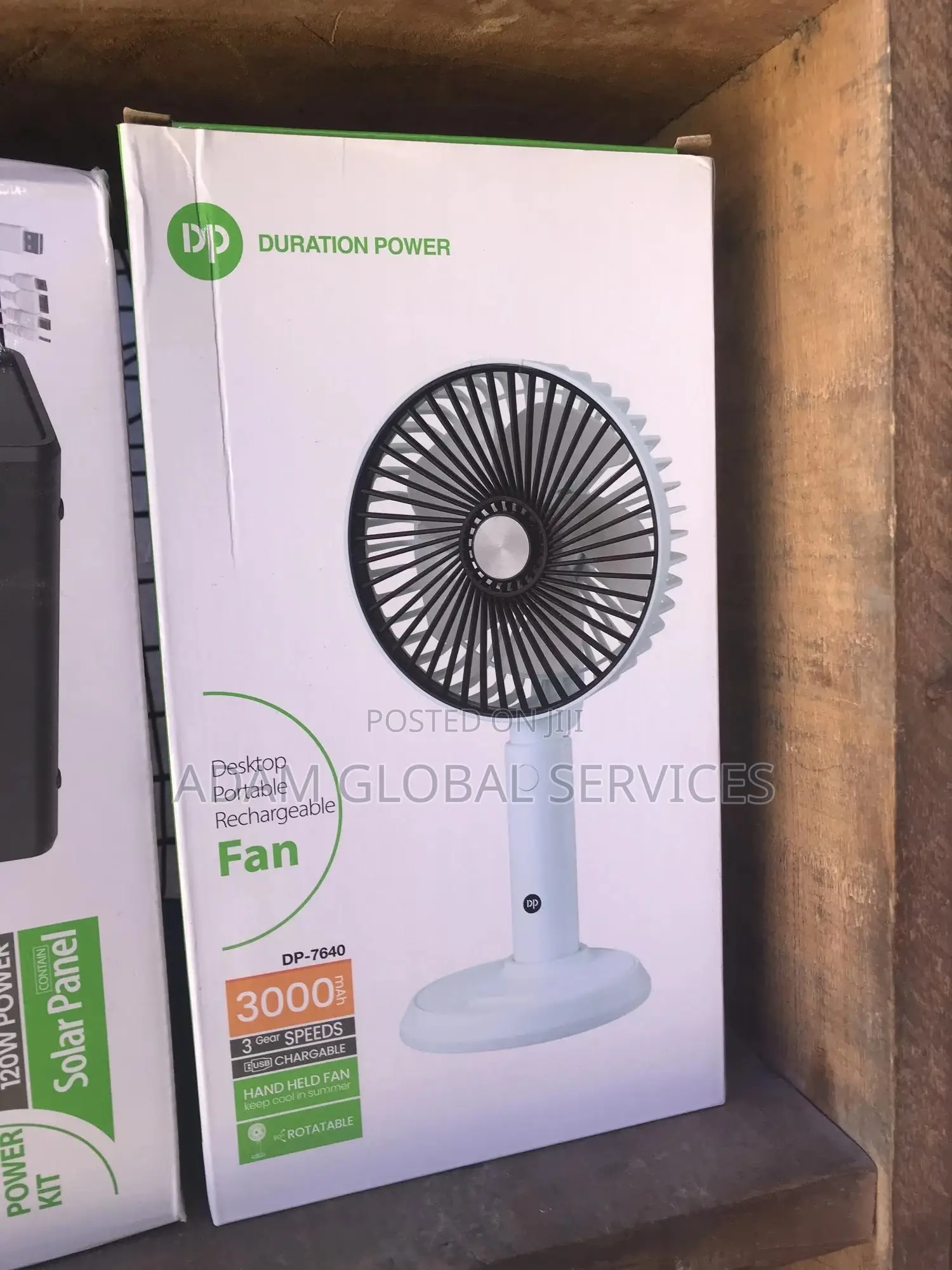 Rechargeable Fan