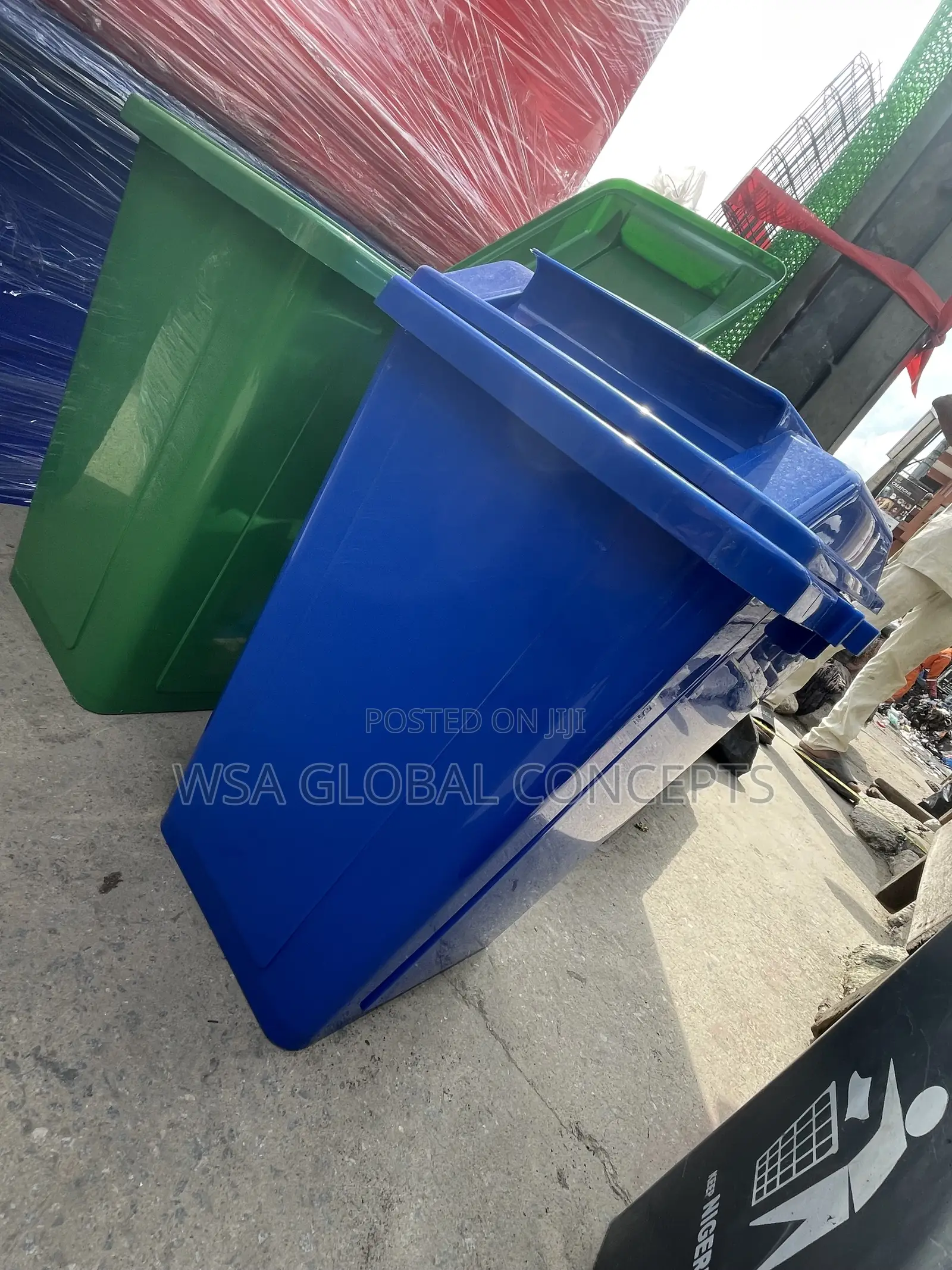 50 Liters Portable Waste Bin