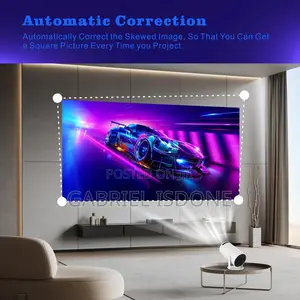 Portable LCD Smart Mini Home Android Projector .