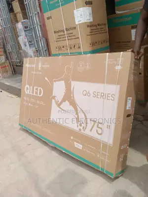 HISENSE 75'inches QLED Smart Tv