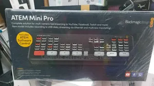 Blackmagic Atem Mini Pro 4 Channels Video Mixer .