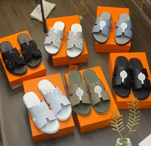 Original Hermes Slippers for Man's Best Quality Available