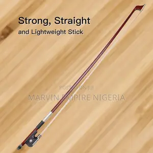 2pcs Student 1/4, 1/2 Size Violin Bow For Musical Instrument