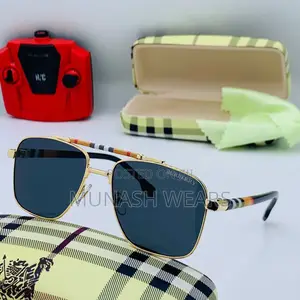 Men Luxury Burberry Glasses