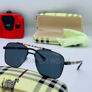 Men Luxury Burberry Glasses