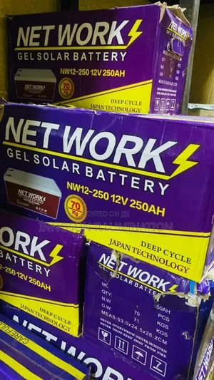250ah Network Gel 12v Solar Battery