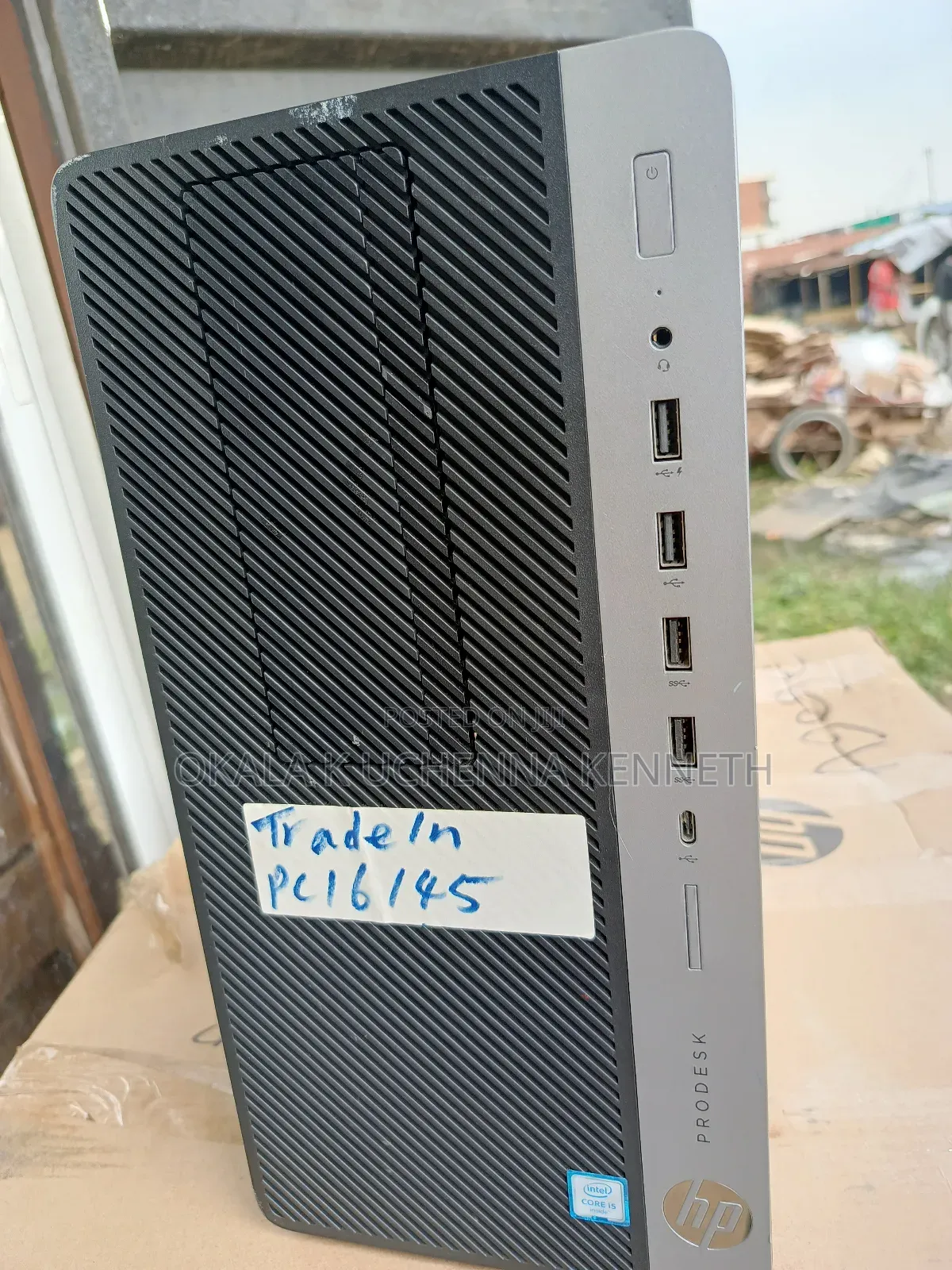 New Desktop Computer HP ProDesk 600 G3 8GB Intel Core i3 HDD 1T