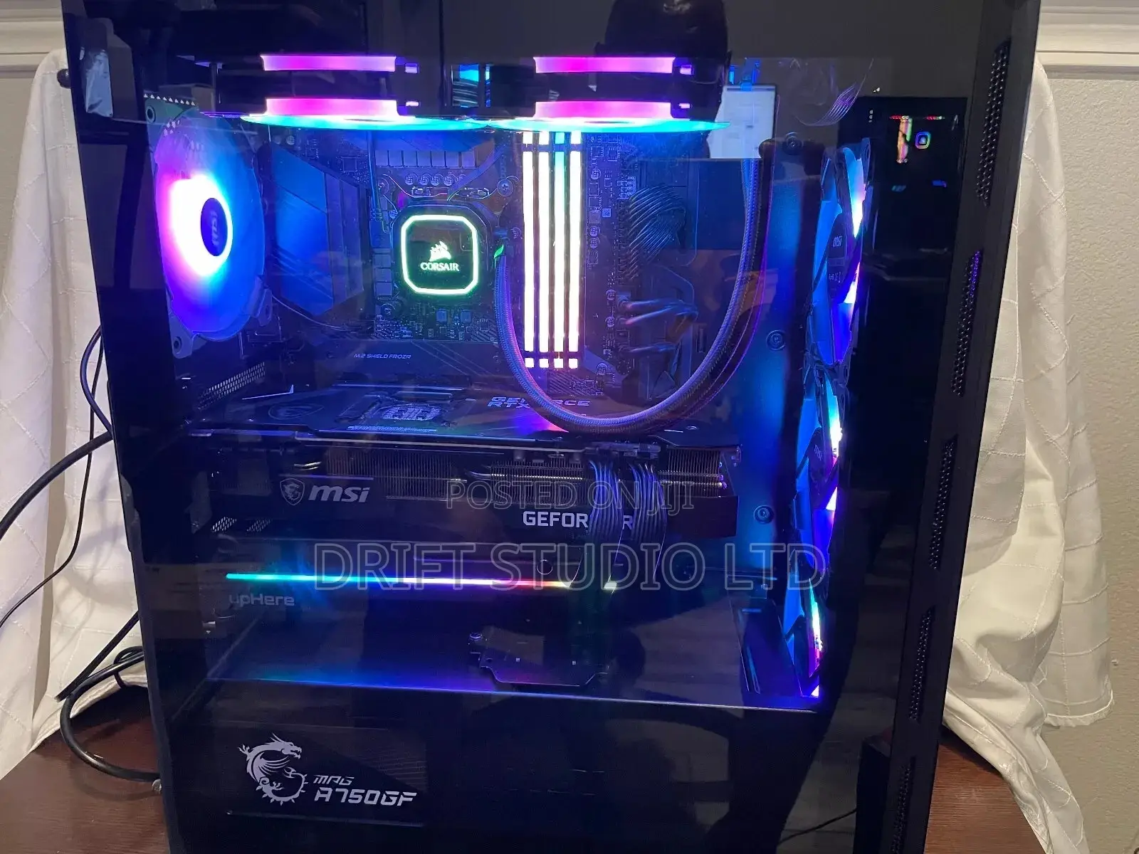 New Desktop Computer MSI Aegis RS 12tj-282us 32GB Intel Core I9 SSD 1T