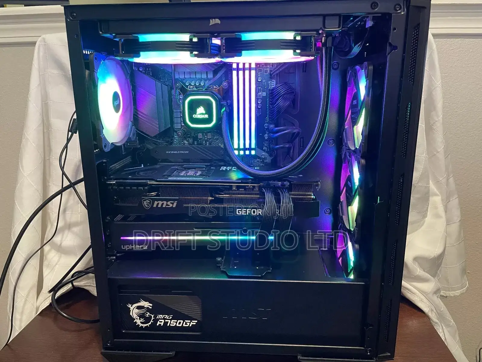 New Desktop Computer MSI Aegis RS 12tj-282us 32GB Intel Core I9 SSD 1T