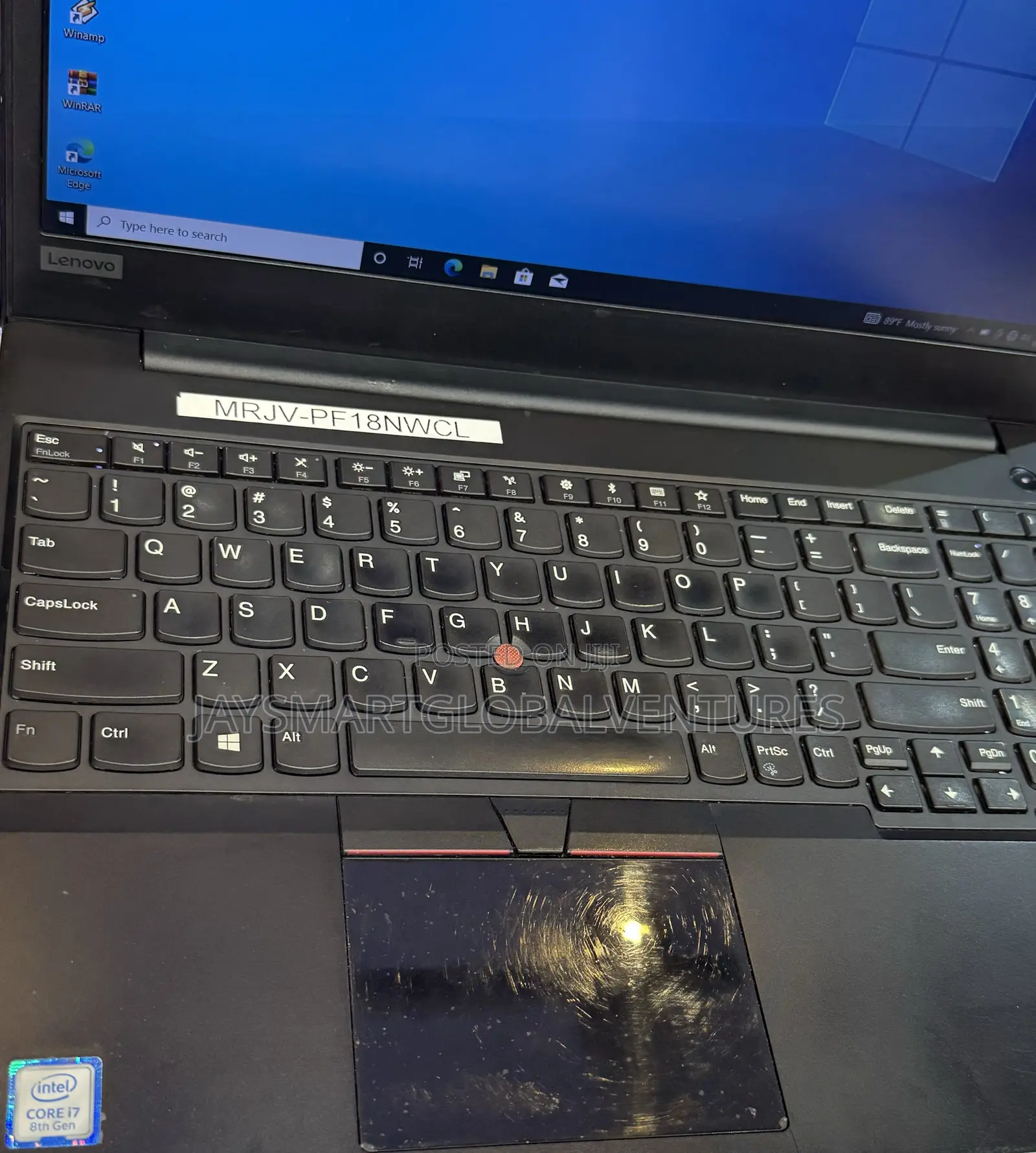 Laptop Lenovo ThinkPad E580 8GB Intel Core i7 SSD 256GB