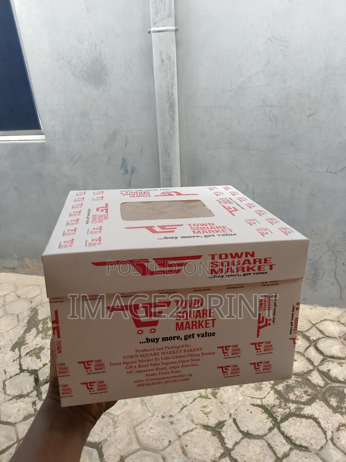 Cake Box Printing and Production