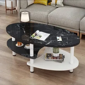Oval Shaped Living Room Nordic Table