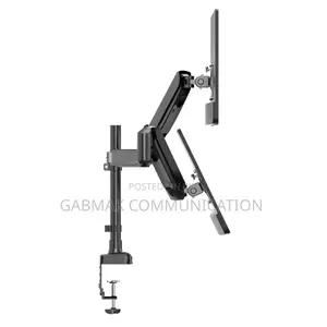 Dual Arm Monitors Desktop Mount