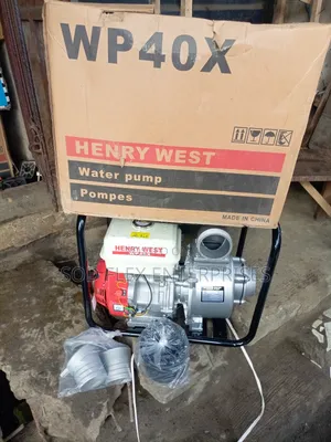 4" Henry West Heavy Duty Pumping Machine 17hp