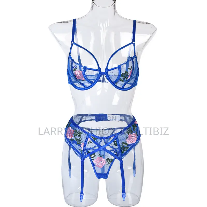 Lingerie Floral 3piece
