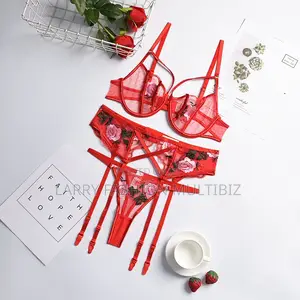 Lingerie Floral 3piece