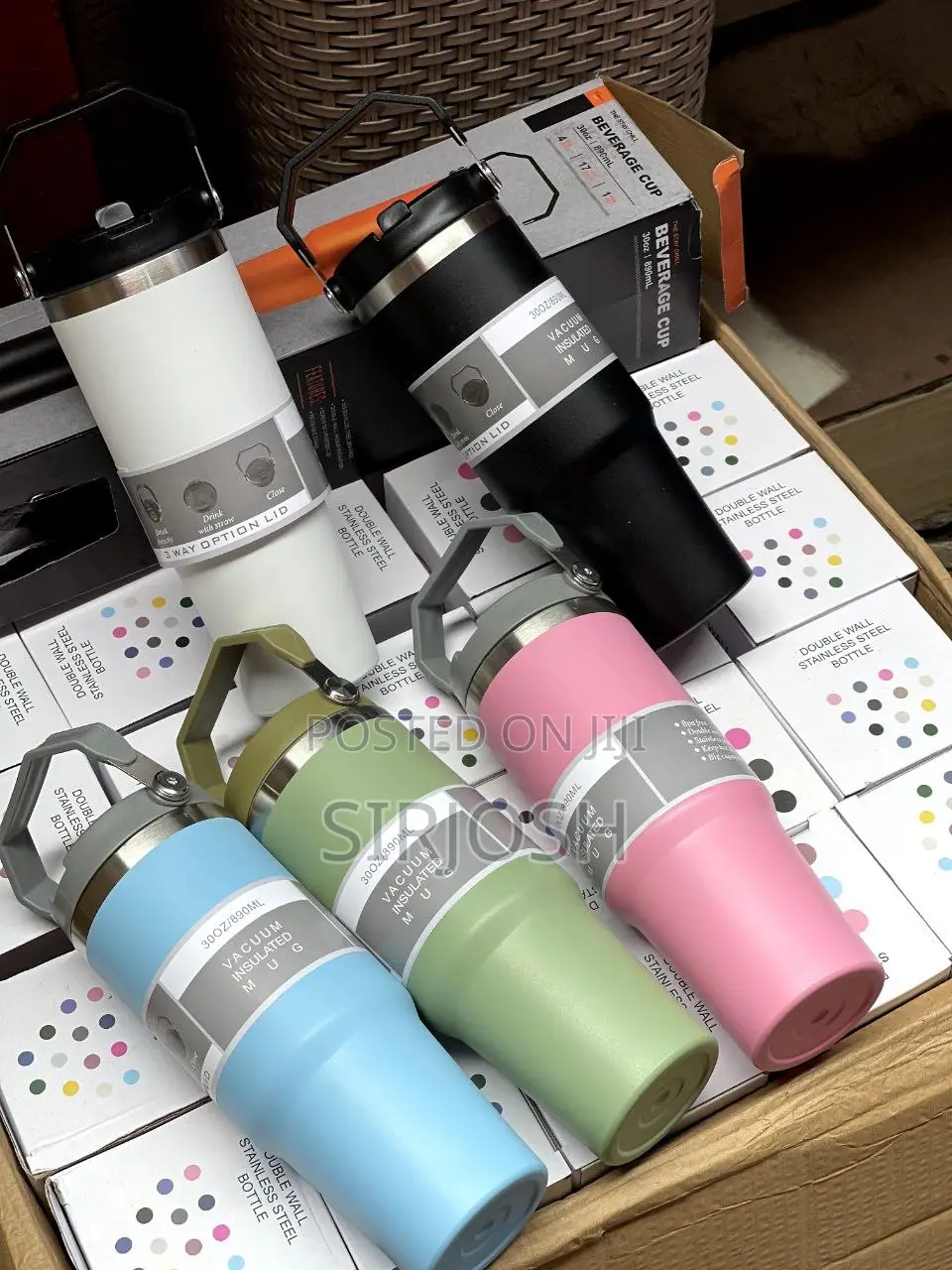 890ml Double Wall Insulated Cup