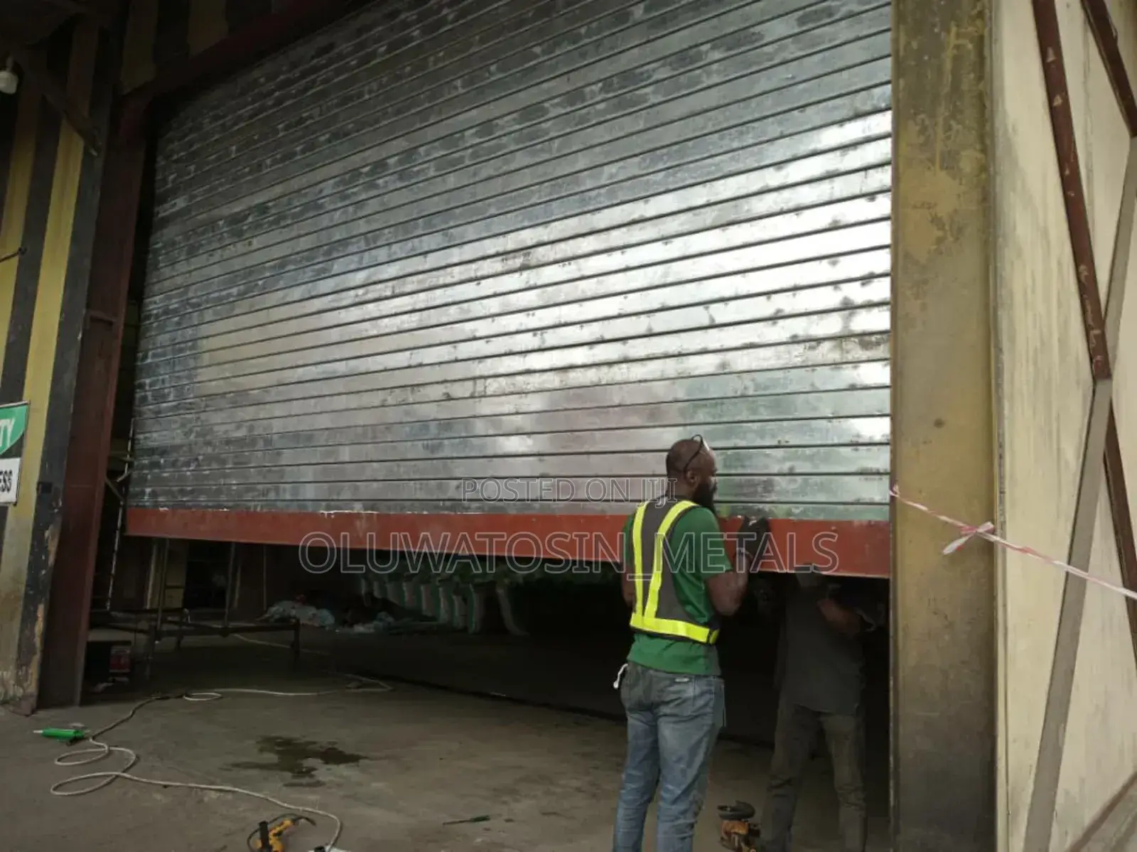 Rolling Shutter Door Up