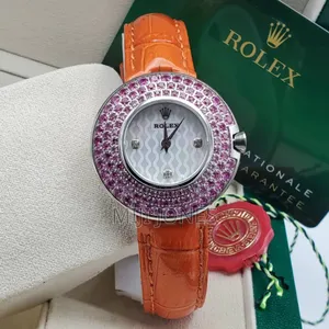 Women's Purple Chrome Leather Watches