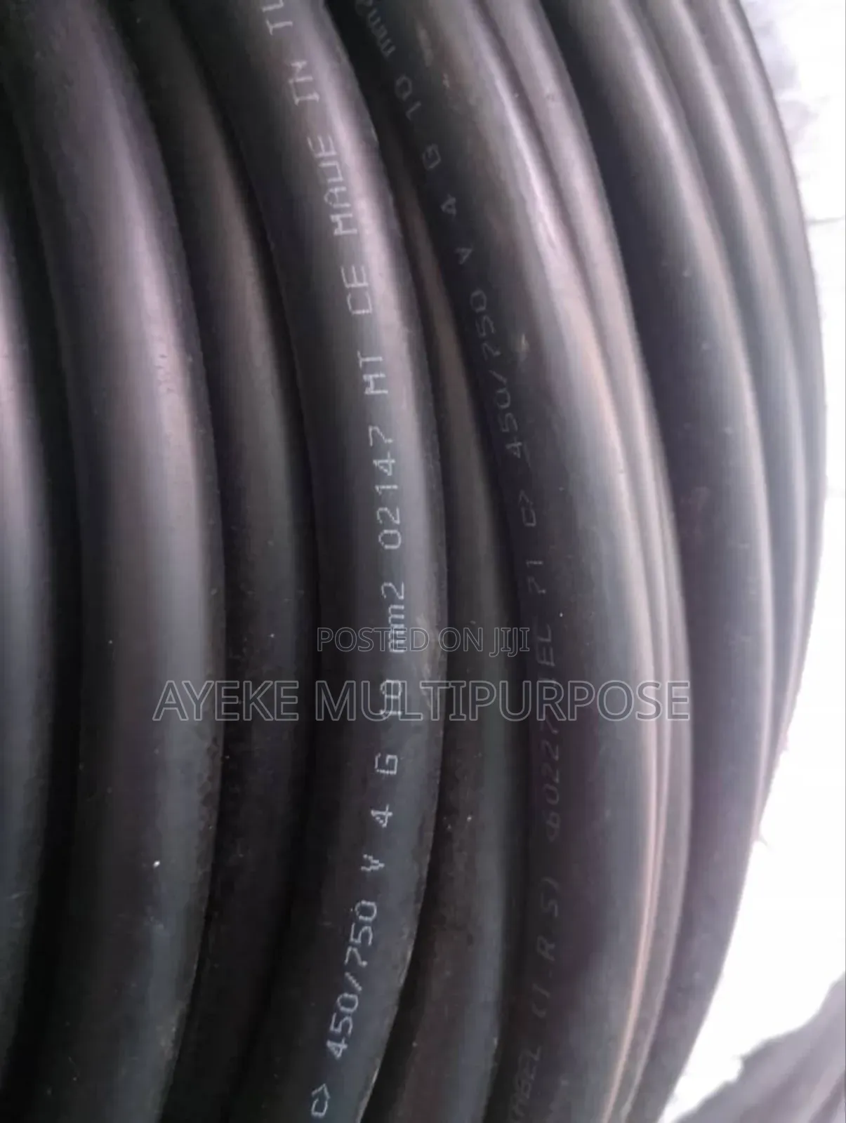 10mm X 4core Flexible Power Cable