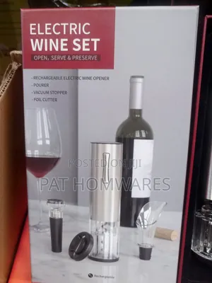 Electric Wine Opener Set Rechargeable