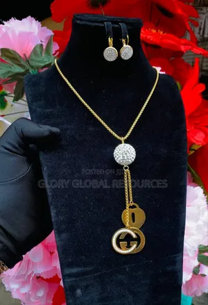 Long Neckchain Earrings 
For Women