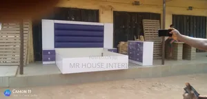 Bed Frame and Dressing Mirror Available at Mr House