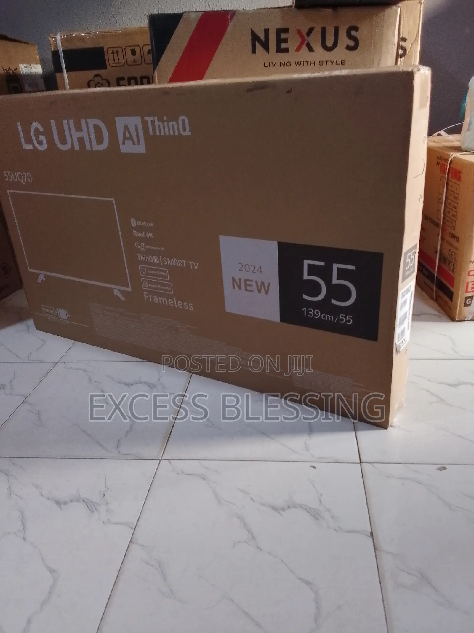 LG Smart 55 Inches Frameless Television-55uq70