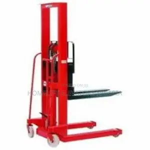Steel Manual Hydraulic Stacker for Material Handling