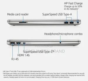 New Laptop HP 8GB Intel Core I7 SSD 512GB