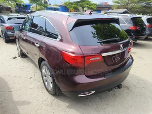 Acura MDX SH 4dr SUV AWD (3.5L 6cyl 9A) 2016 Red