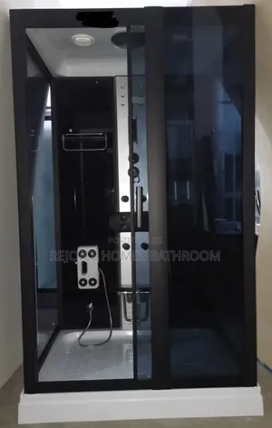 Shower Room Black Frame