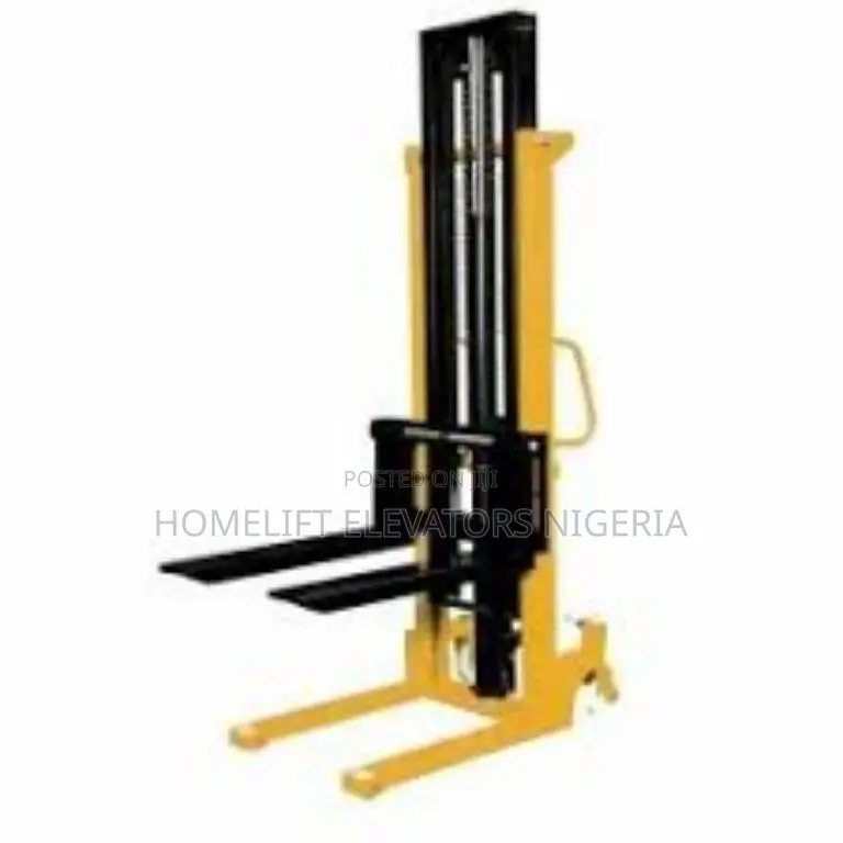 300kg Manual Mini Forklift Stacker Hydraulic Lift