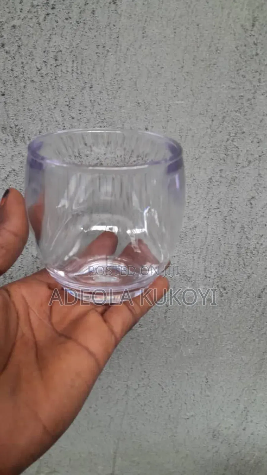 Acrylic Whiskey Cup - Thicker