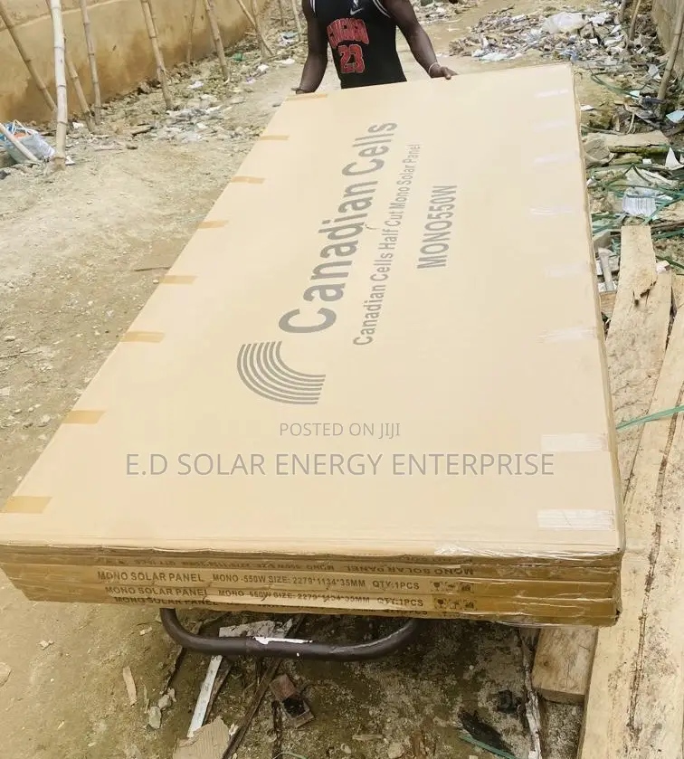 550watts Canadian Solar Panels Is Available