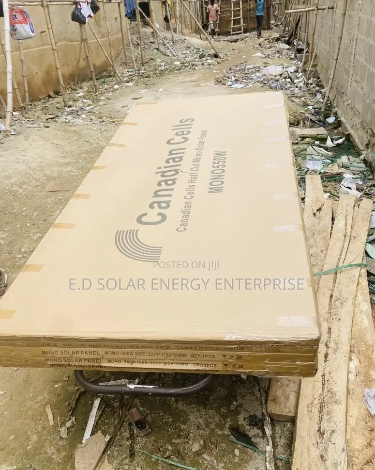 550watts Canadian Solar Panels Is Available