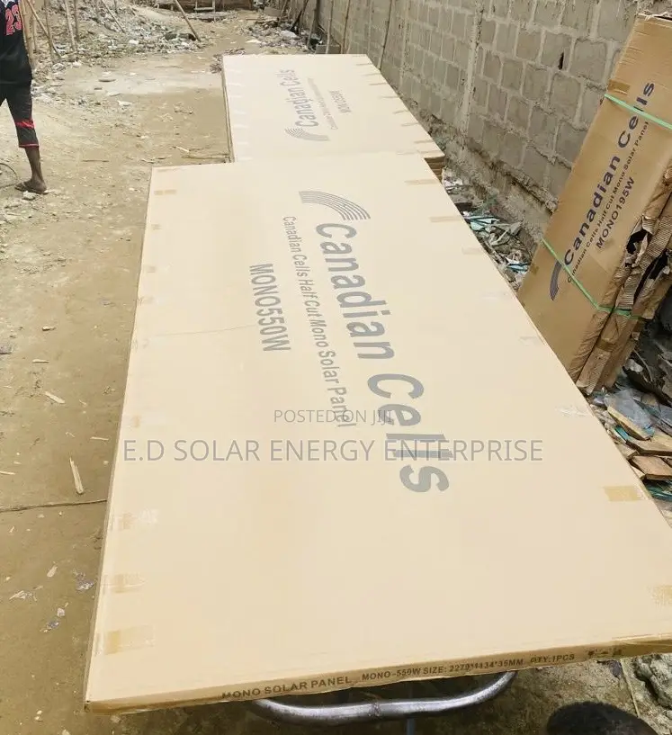 550watts Canadian Solar Panels Is Available