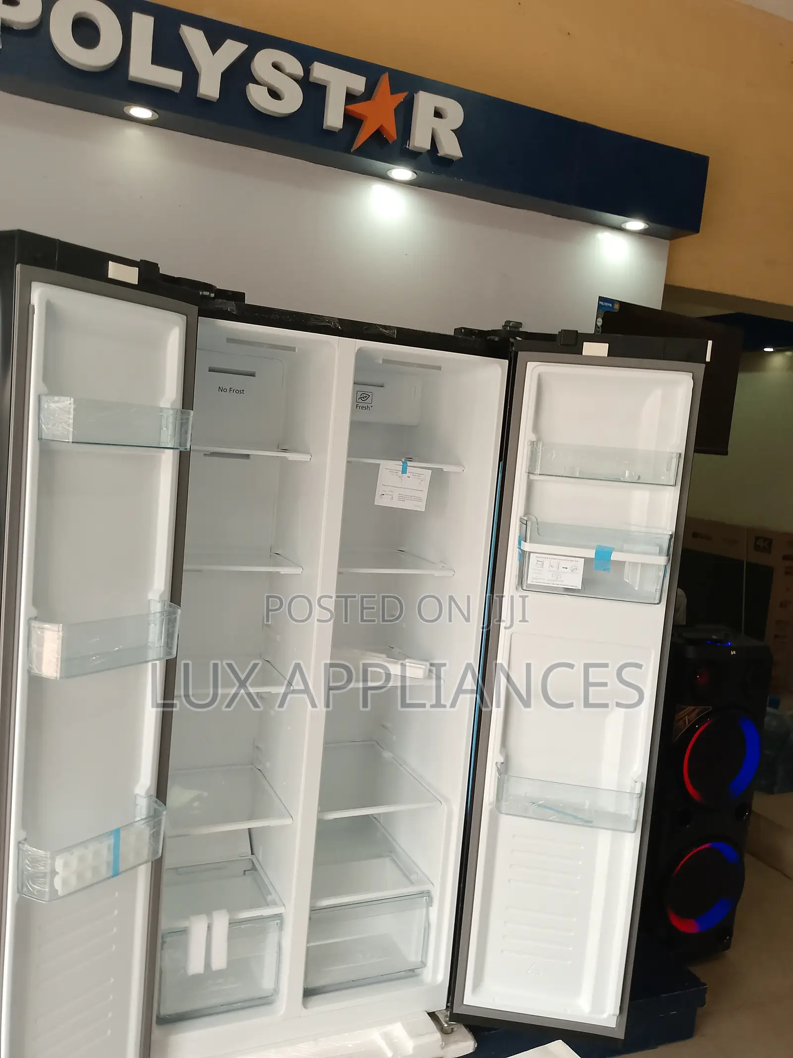 Exclusive Polystar Refrigerator 436l Side by Side Door